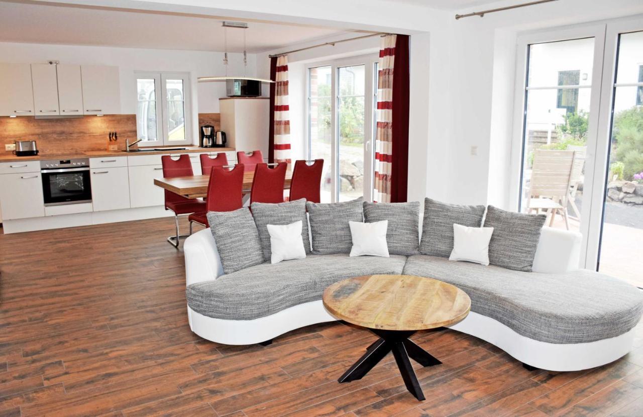 Ferienhaus Zum Boddenstrand Mit Ka Groß Zicker Exterior foto
