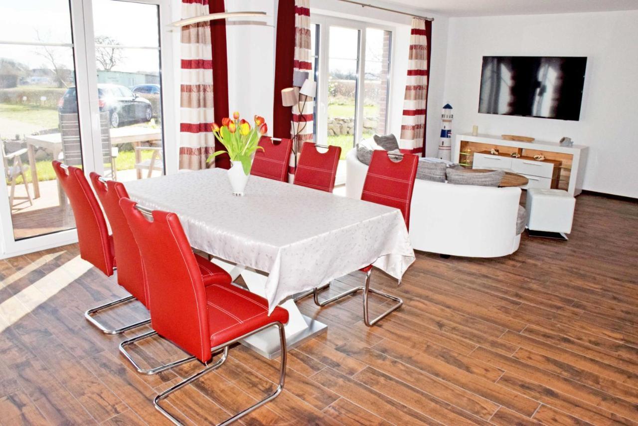 Ferienhaus Zum Boddenstrand Mit Ka Groß Zicker Exterior foto